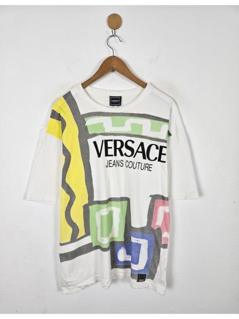 Versace Jeans Couture medusa pop art 90s italy shirt