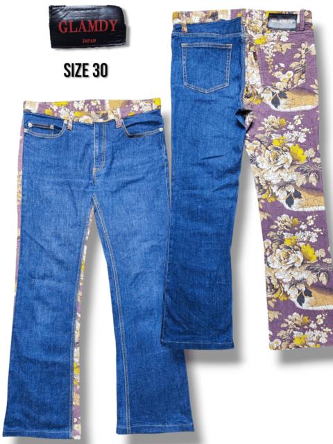 Other Designers Japanese Brand - Glamdy Full Print Flower Motive Hybrid Restructure