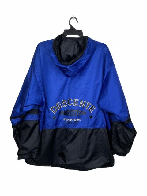 Other Designers VINTAGE DESCENTE PULLOVER WINDBREAKER EMBROIDERED LOGO