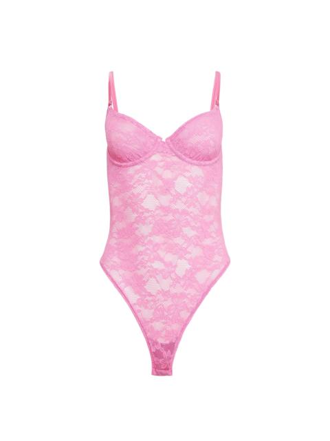 Fleur du Mal Le Stretch Lace Bodysuit