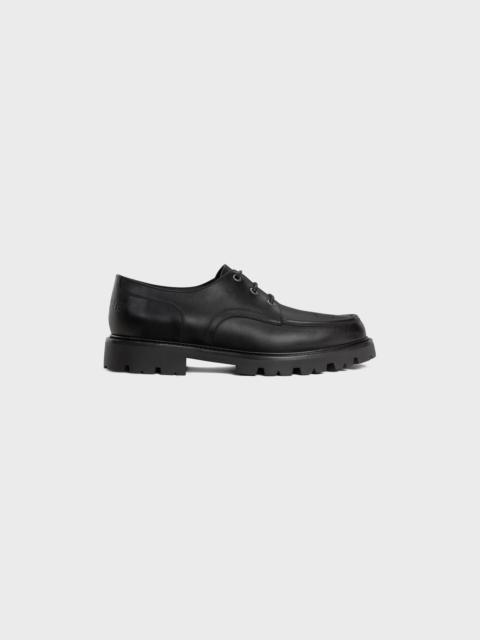 CELINE Celine Margaret Derby Lace Up Shoes Black Men