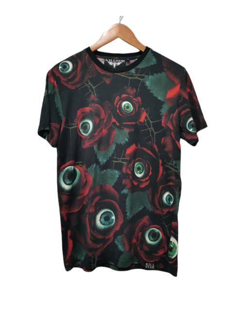 Other Designers Print All Over Me - Killstar Fucking Fantastic MMX All Over Print Tee Flowers