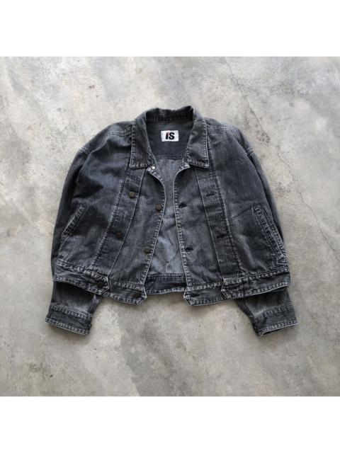 Other Designers ISSEY MIYAKE Vintage Double Button Jeans Jacket
