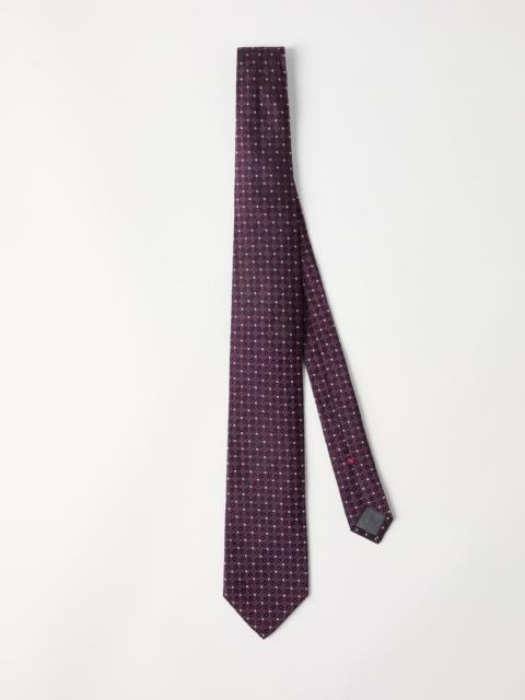 Brunello Cucinelli Silk jacquard tie