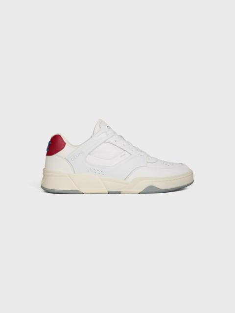 CELINE CT-09 TRAINER SNEAKER IN CALFSKIN AND MESH