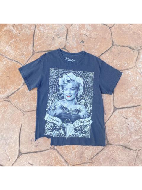 Other Designers Vintage - Thrashed Faded Marilyn Monroe Tee