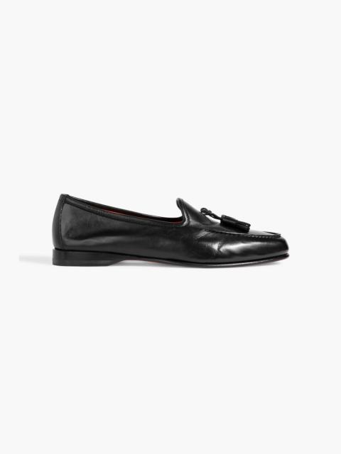 Santoni Andrea tasseled leather loafers