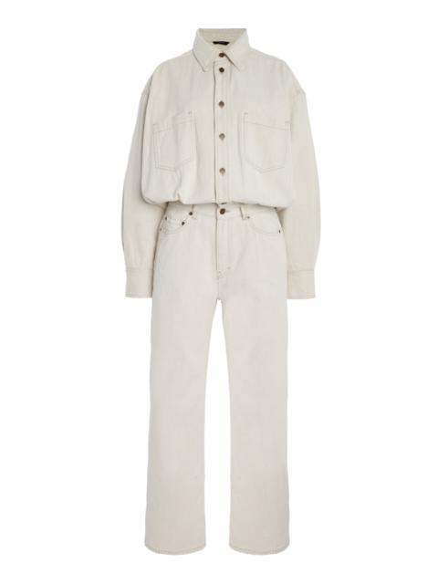 HAIKURE Tilda Denim Jumpsuit white