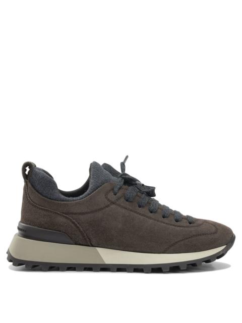 Brunello Cucinelli Brunello Cucinelli Women Suede Sneaker