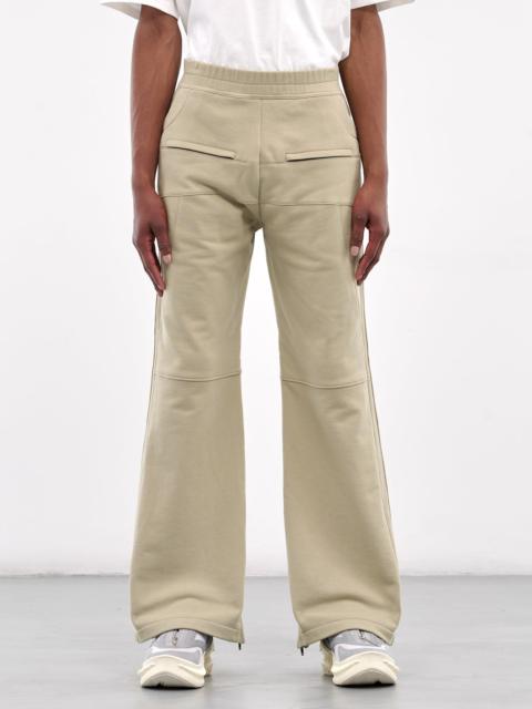 DINGYUN ZHANG Quilted Biker Trousers