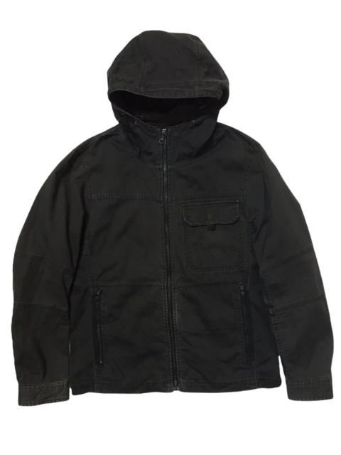 Other Designers Uniqlo Military RN115307 Cotton Hoodie Jacket