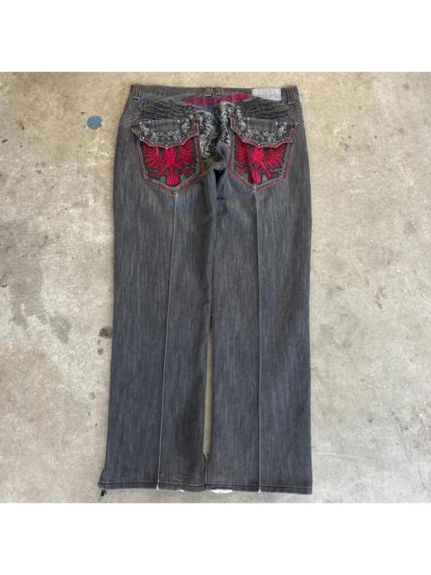 Other Designers Men's Grey and Black Jeans