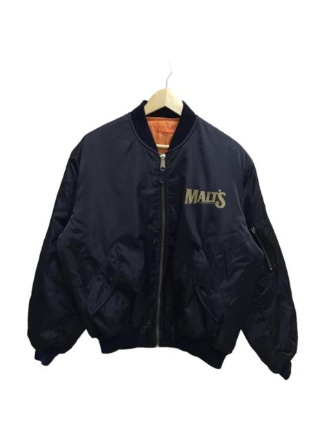 Other Designers MLB - Vintage Malt’s Riversible Bomber Jacket