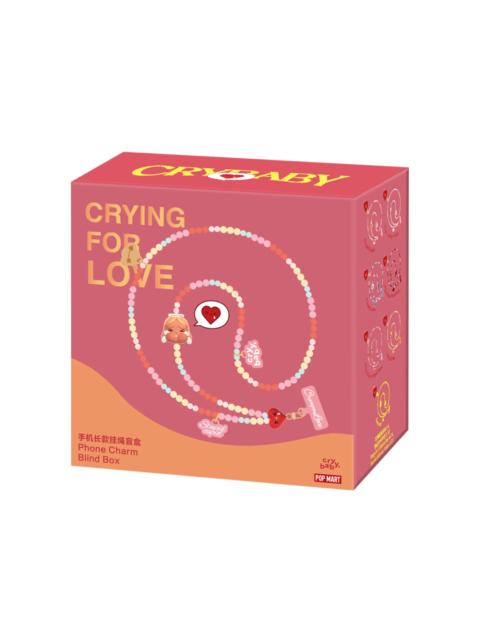 POP MART Pop Mart CryBaby Crying For Love Series Phone Charm Single Blind Box