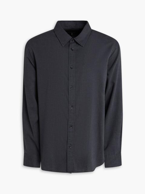rag & bone Finch cotton and Lyocell-blend jacquard shirt