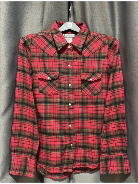 Other Designers Columbia - Pearl Snap button Flannel Shirt