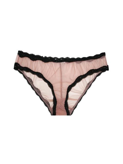 Fleur du Mal Sheer Tulle Bikini