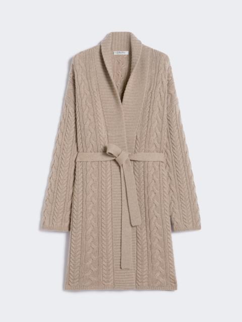 'S Max Mara QUEBEC Wool and cashmere knit cardigan
