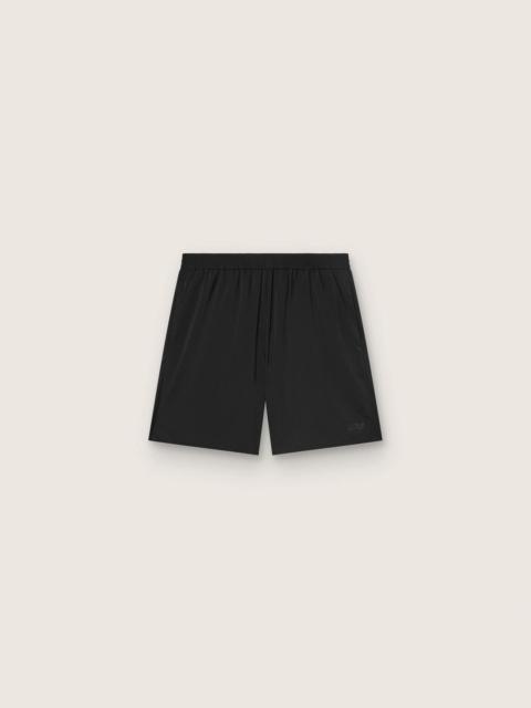 Golden Goose Men's black double-layer sports shorts