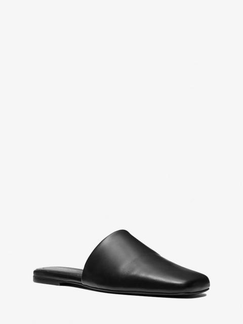 MICHAEL KORS COLLECTION Kirsty Leather Slipper