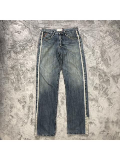 Other Designers Japanese Brand - C.IEN TRASHED DISTRESS NICE DESIGN DENIM PANT #6129-220