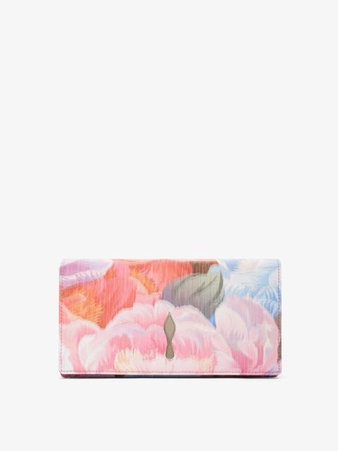 Christian Louboutin Bettina Flower Satin Clutch