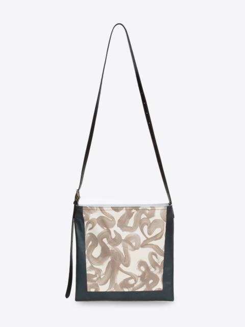 Dries Van Noten PRINTED SCARF BAG