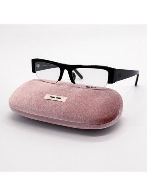 Miu Miu NEW MIU MIU EYEGLASSES MUB07S 16K08N BLACK WOMEN MU B07S SMU