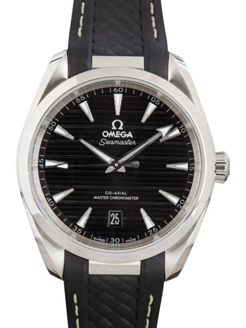 OMEGA Used Omega Seamaster Aqua Terra 150M Black Horizontal Teak Dial
