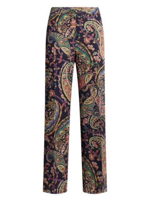 Etro Etro Women Paisley Foliage "Bootcut" Pants