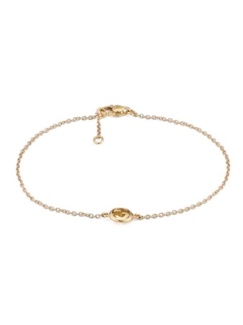 GUCCI Gucci Interlocking G 18ct Yellow Gold Bracelet - YBA874207001