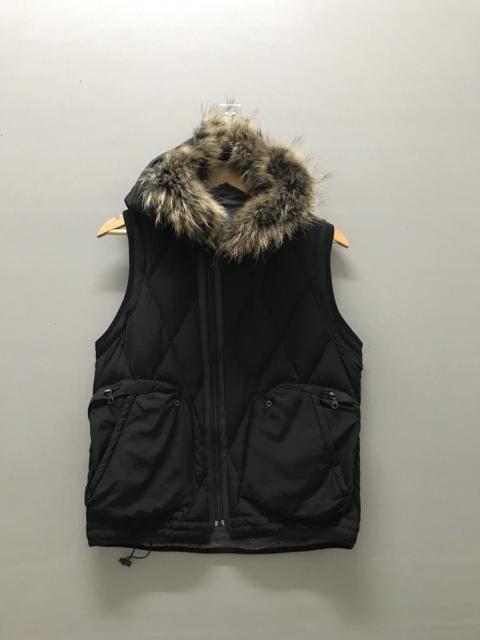 Other Designers Vintage PPFM Sleeveless Tilted Zipper Hoodie Jacket