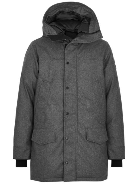 Canada Goose Langford padded wool-blend parka