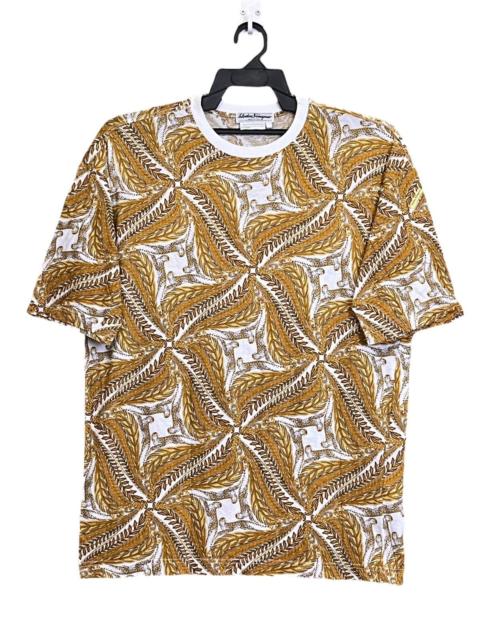 FERRAGAMO VINTAGE SALVATORE FERRAGAMO LEOPARD FULLPRINT T SHIRT