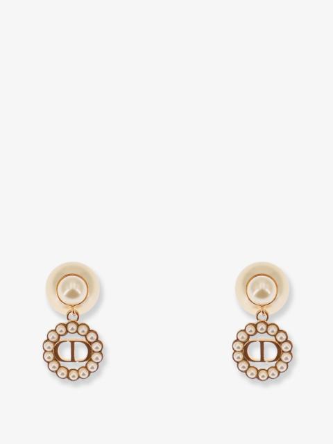 Dior Dior Metal Dior Tribales Earrings With Gold Finishes