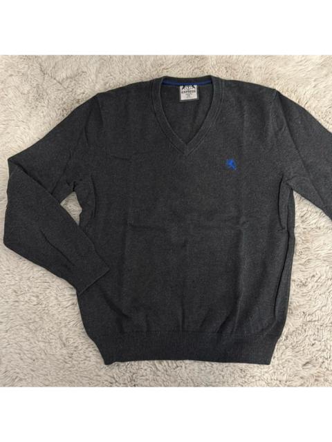 Other Designers Express Charcoal Grey V-Neck Cotton Sweater