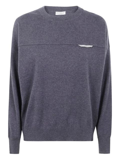 Brunello Cucinelli Cashmere Round Neck Sweater