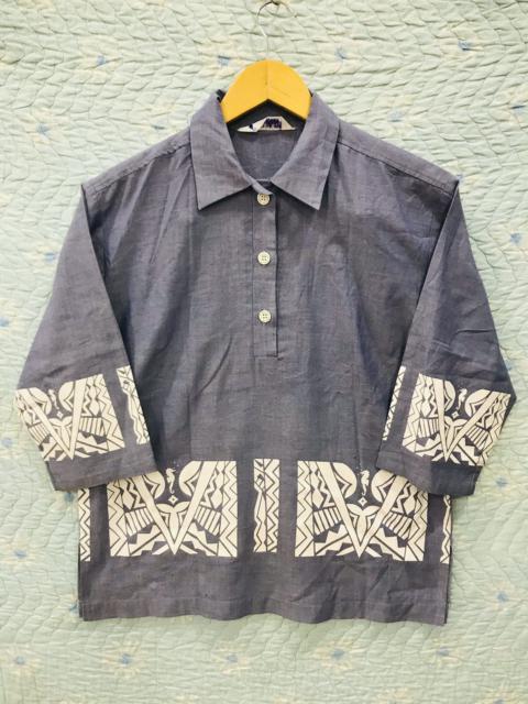 Other Designers Japanese Brand × Vintage - C. FUKUZO MOTOMACHI CASUAL SHIRT