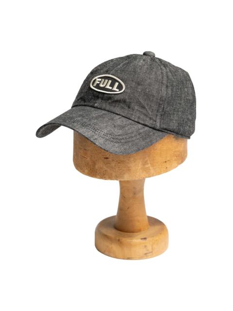 FULLCOUNT Full Count Black Denim Baseball Cap Indigo Black