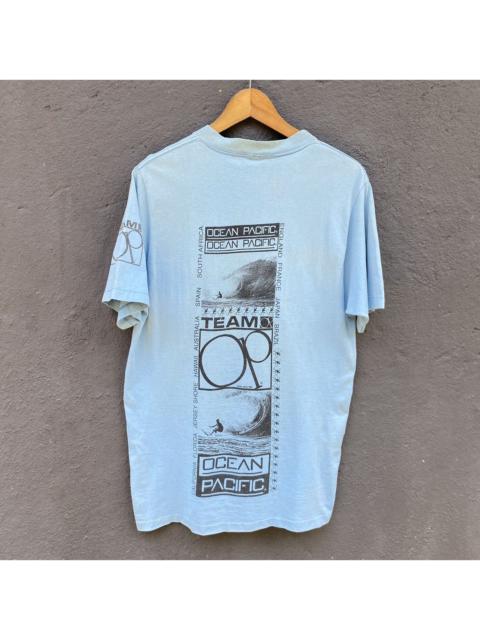 Other Designers Thrashed Faded Vintage 80s Ocean Pacific Surfboard Tee