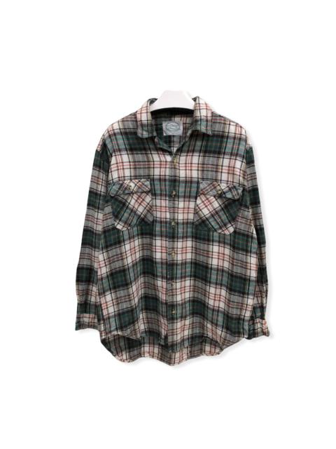 Other Designers Vintage - Vintage Rock Keeper Plaid tartan Flannel Shirt 👕