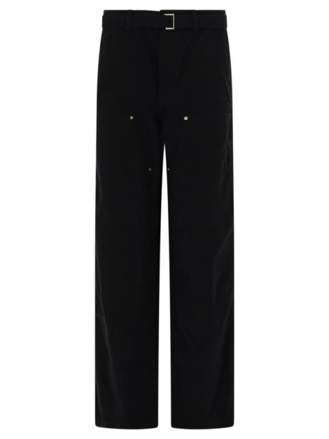 sacai Sacai X Carhartt Wip Women "Duck Sacai X Carhartt Wip" Pants.