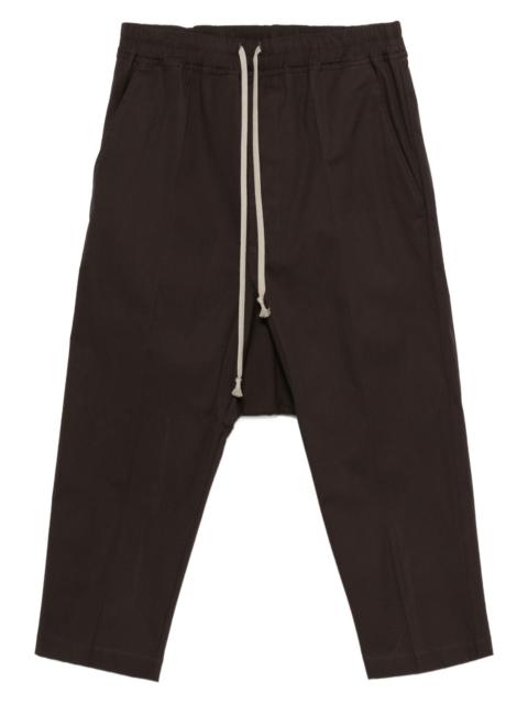Rick Owens cropped track pants