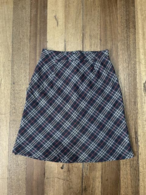 Burberry Vintage Burberry Plaid Mini Skirt