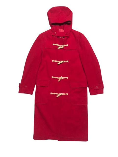 Vintage - Vtg Ined By Yohji Yamamoto Red Duffle Coat Hooded Jacket