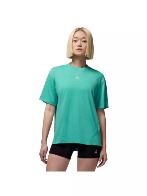 Jordan Women's Sport Diamond Short-Sleeve Top -Green
