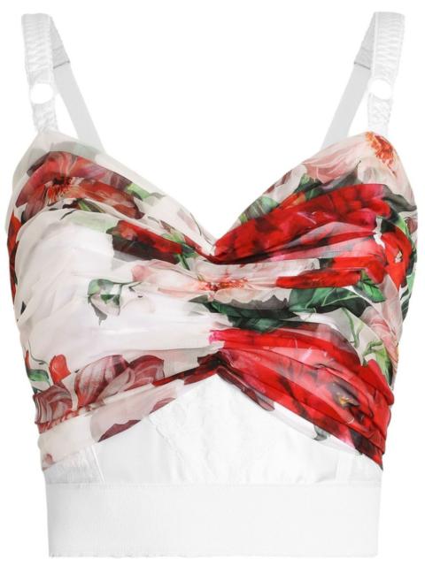 Dolce & Gabbana Women Flower Print Top