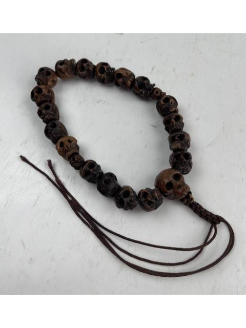 Other Designers Seditionaries - custom made multiple skull wooden bracelet tc33