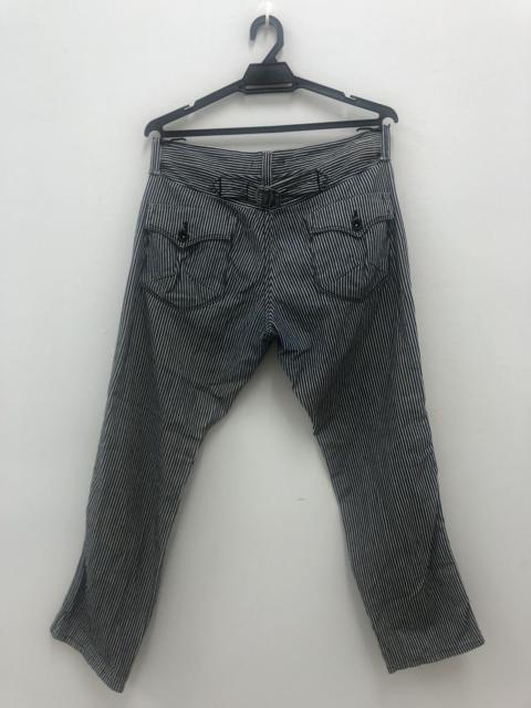 Other Designers KMRii - Rare Vintage ET BOITE Japan Buckle Back Striped Hickory