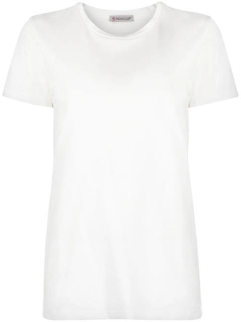 Moncler Moncler Women Logo Patch Cotton Jersey T-Shirt